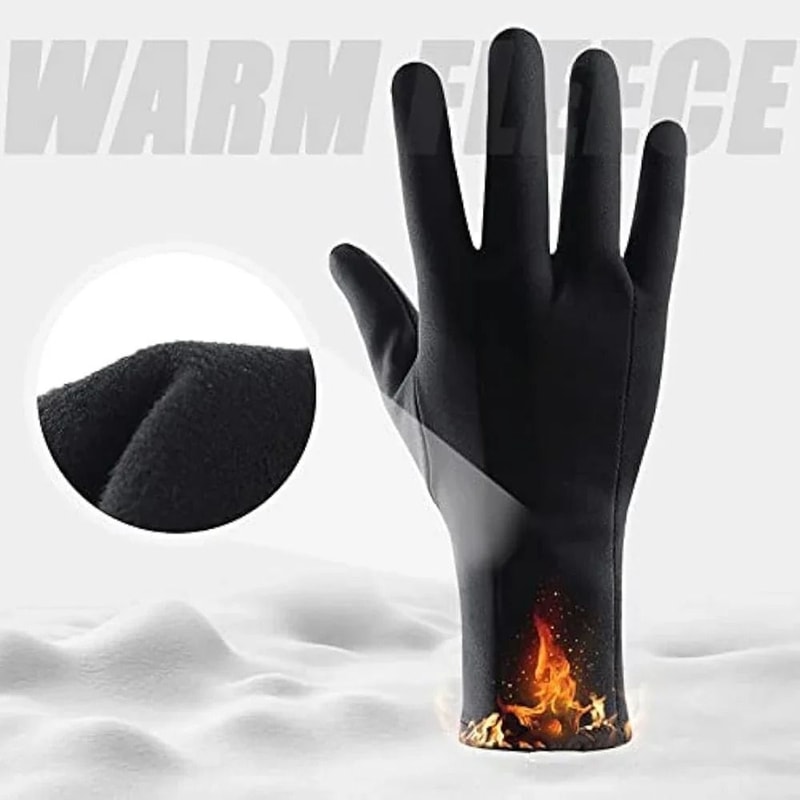 Thermal Touch Screen Ski Glove Liners 4