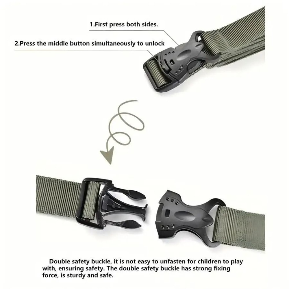 HeavyDuty Outdoor Tactical Luggage Straps 1