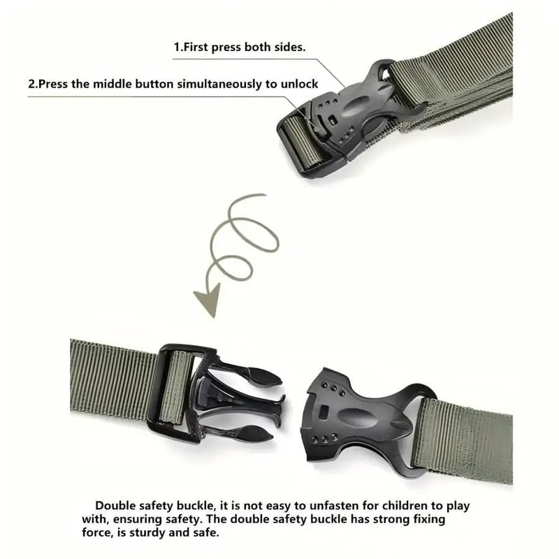 HeavyDuty Outdoor Tactical Luggage Straps 1