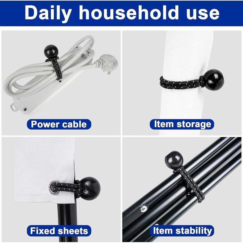IndustrialStandard Bungee Ball TieDown Set 50Pcs 2