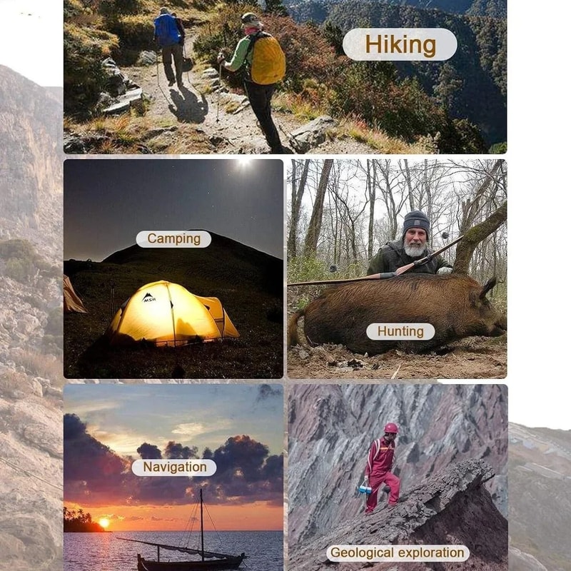 Professional Orienteering Map Compass With Sighting Mirror 5