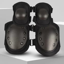 airsoft tactical knee and elbow protective pad set (4-pcs)