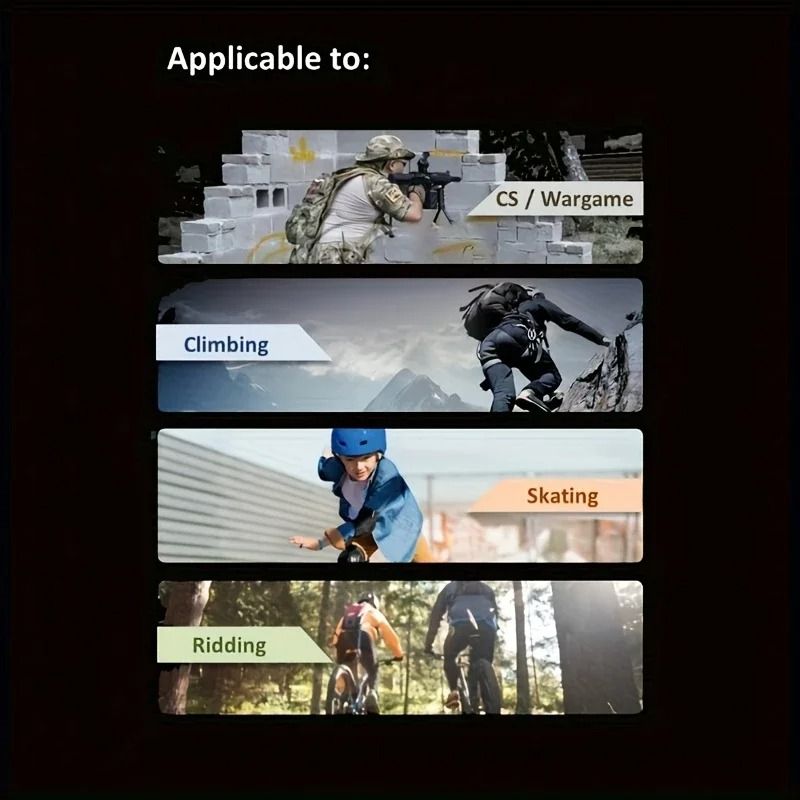 Airsoft Tactical Knee And Elbow Protective Pad Set 4PCS 5