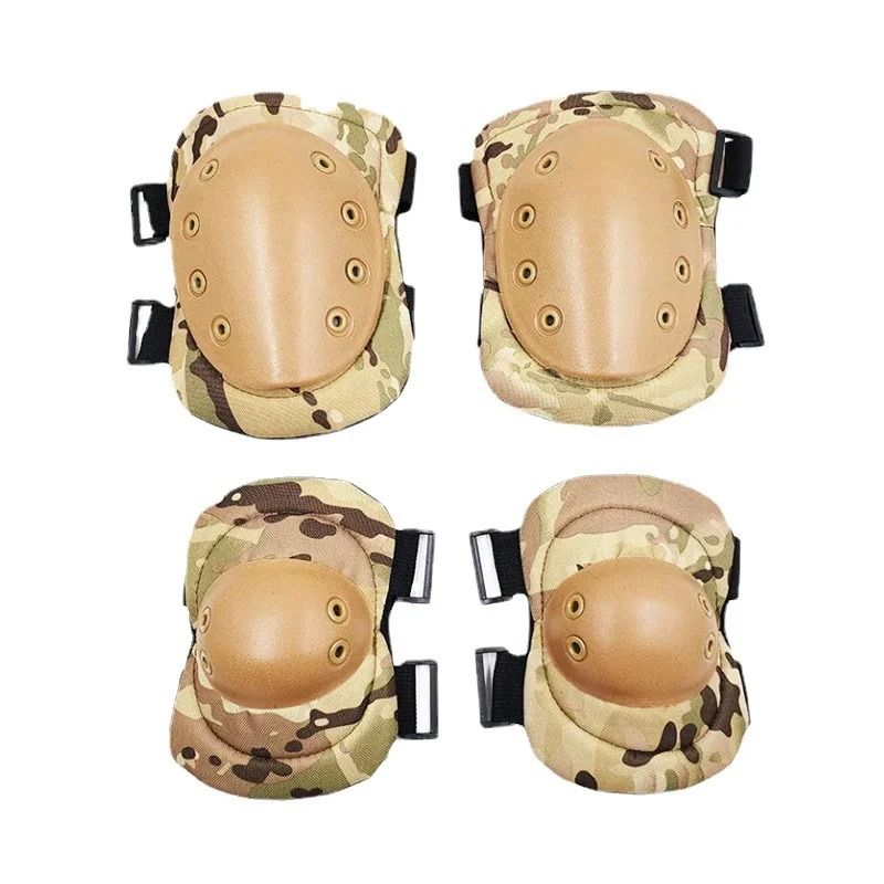 Airsoft Tactical Knee And Elbow Protective Pad Set 4PCS 6