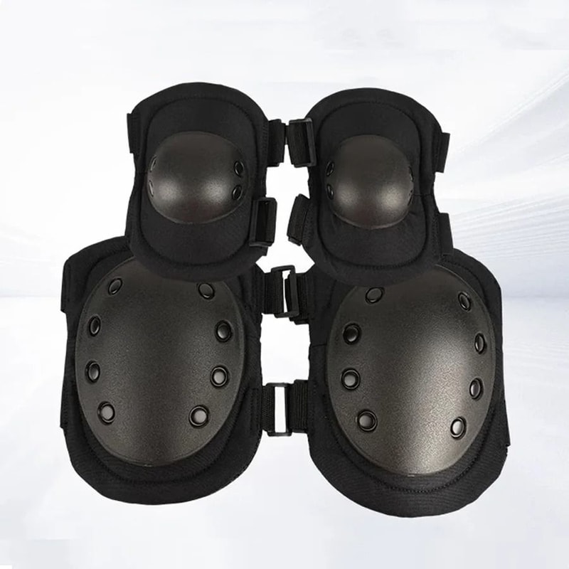 Airsoft Tactical Knee And Elbow Protective Pad Set 4PCS 7