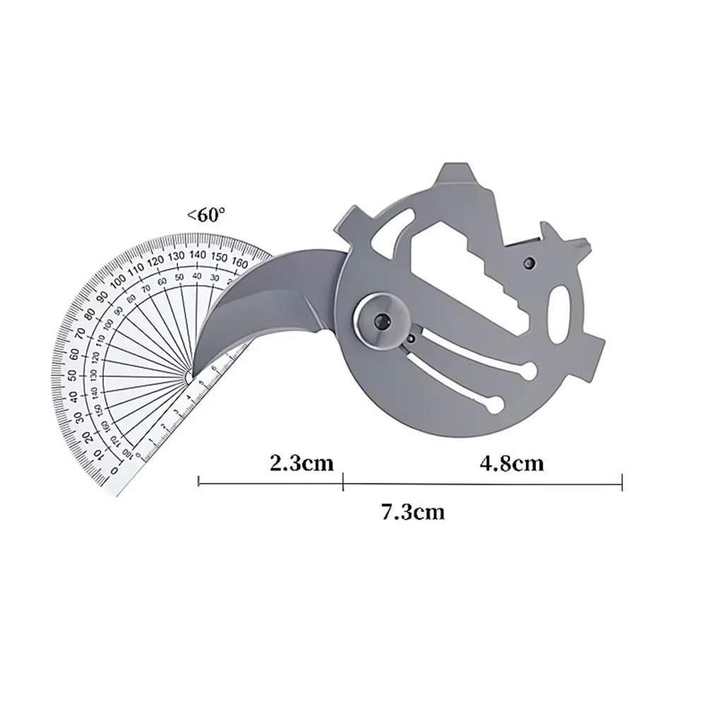 Coin Round Stainless Steel Multifunction Folding Tool 3