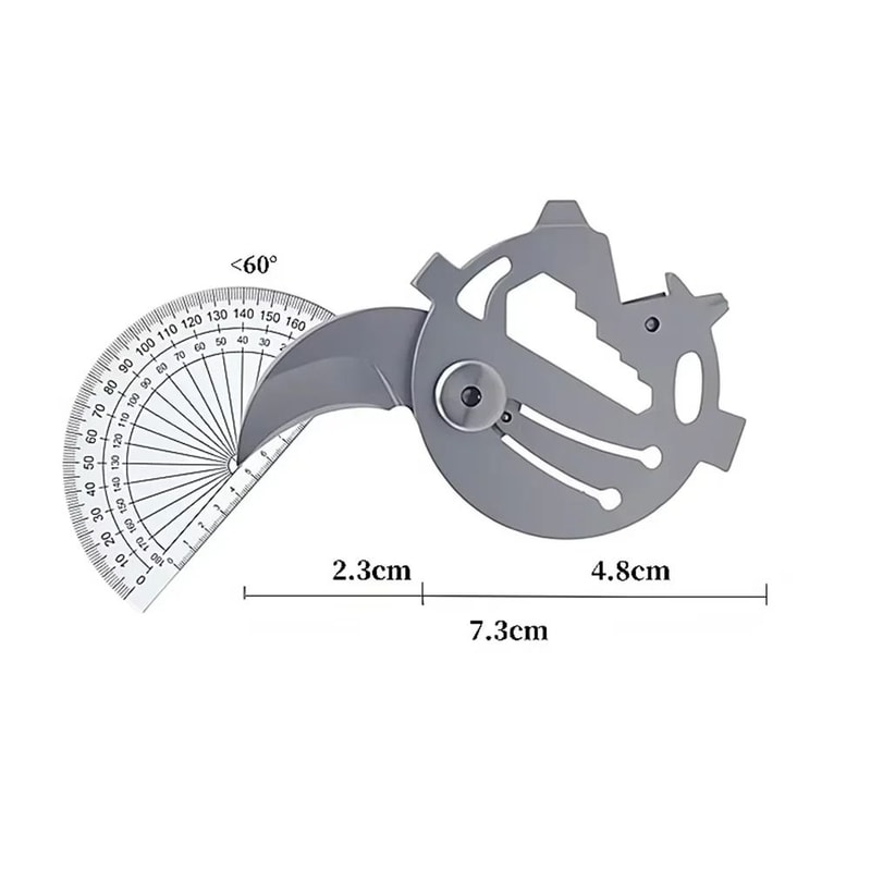 Coin Round Stainless Steel Multifunction Folding Tool 3