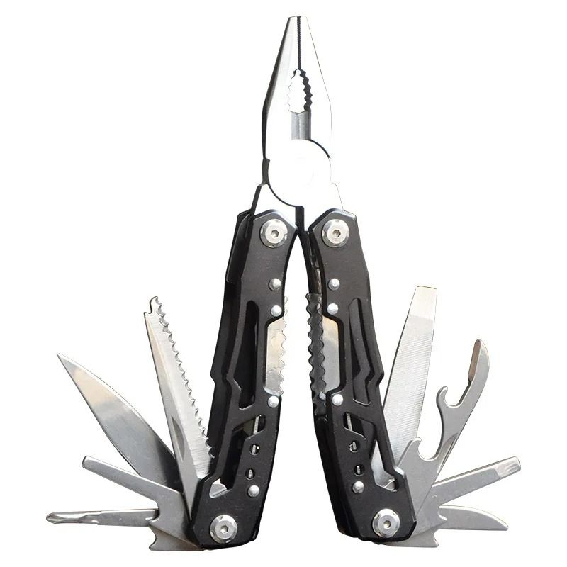 Portable 14In1 Stainless Steel Multifunction Survival Tool 6