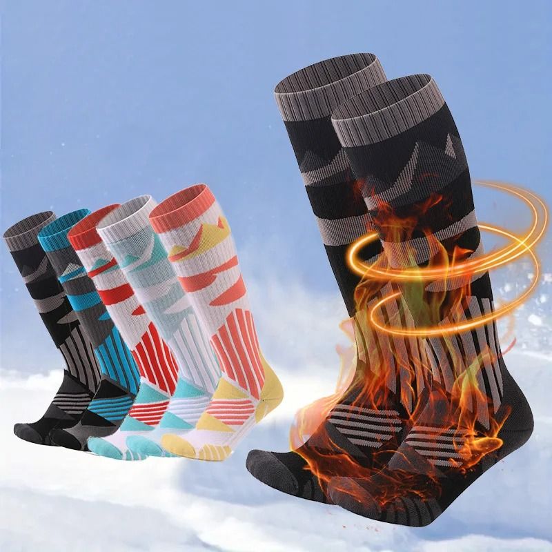HighPerformance Thermal Thicker Ski Sports Socks 0