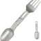HighPerformance Pure Titanium Folding Tableware Combo 0