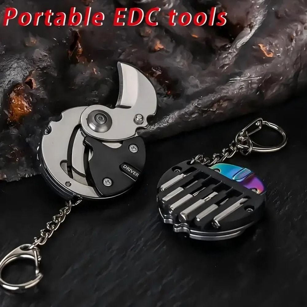 Outdoor Multifunctional Mini Coin Pocket Tool 5