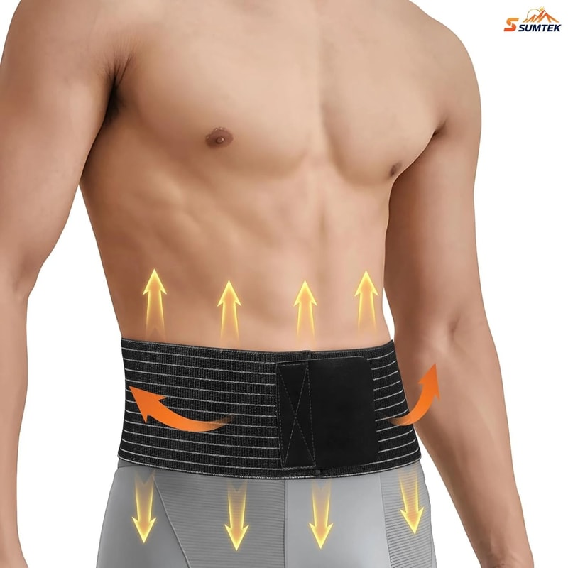 Professional Umbilical Hernia Support Belt Abdominal Binder 0