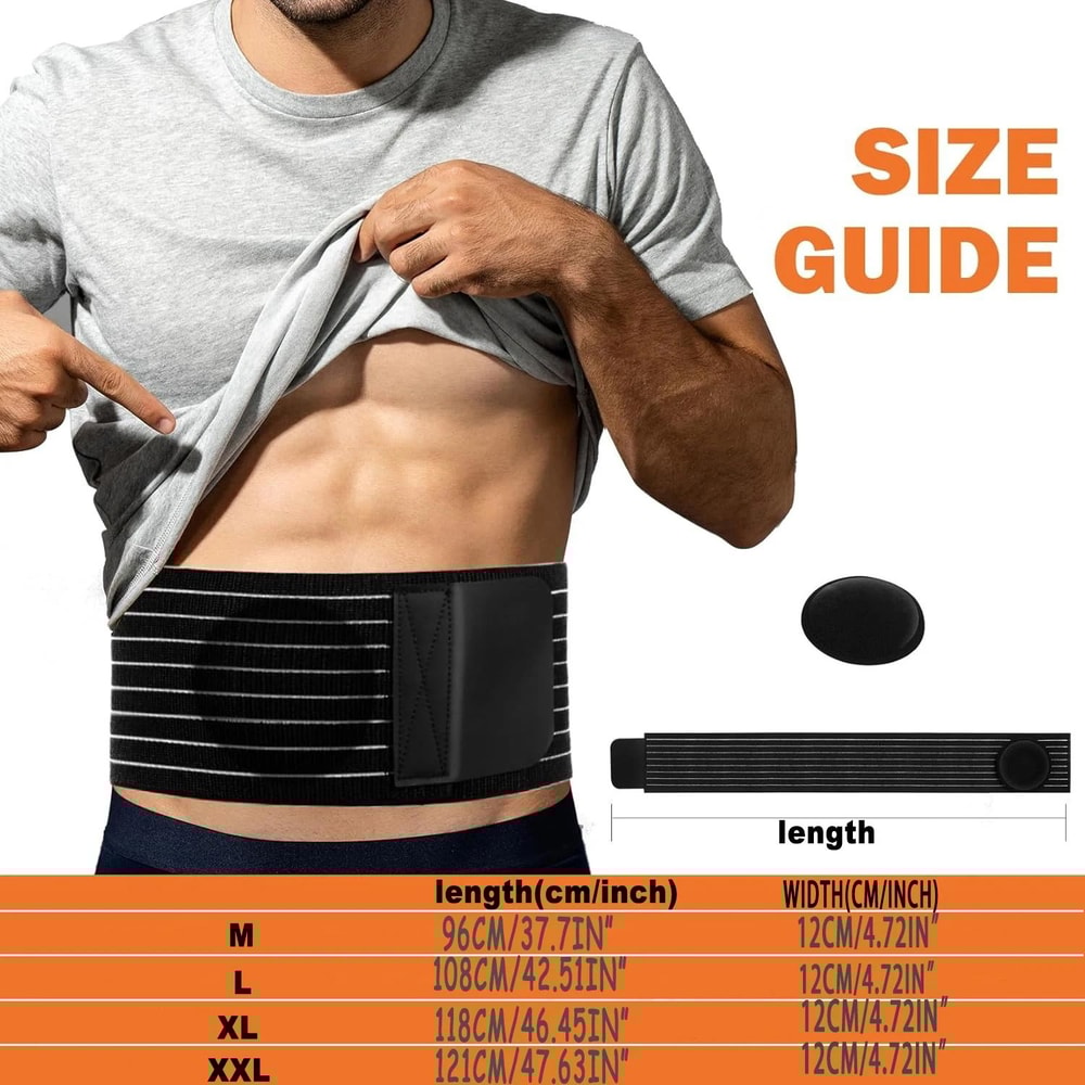 Professional Umbilical Hernia Support Belt Abdominal Binder 1