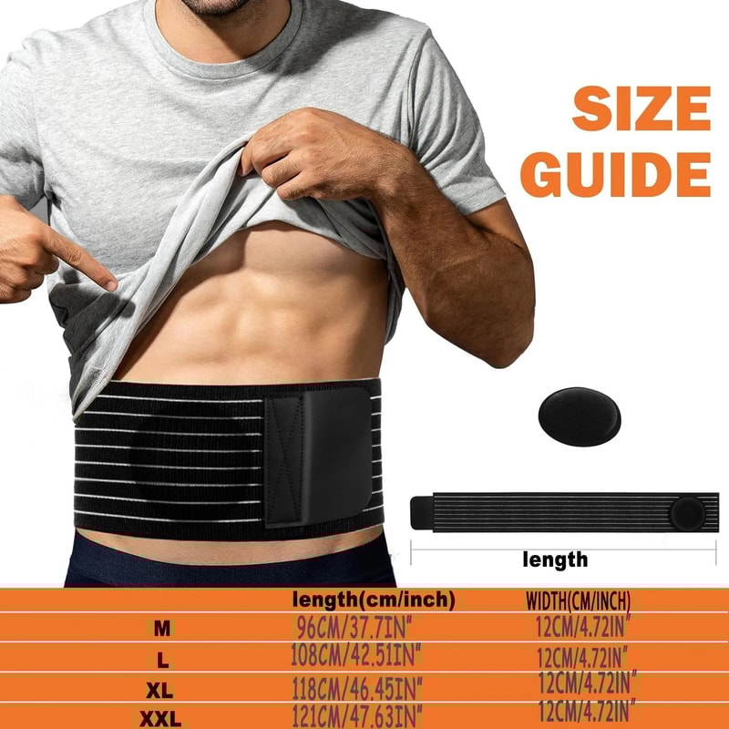 Professional Umbilical Hernia Support Belt Abdominal Binder 1