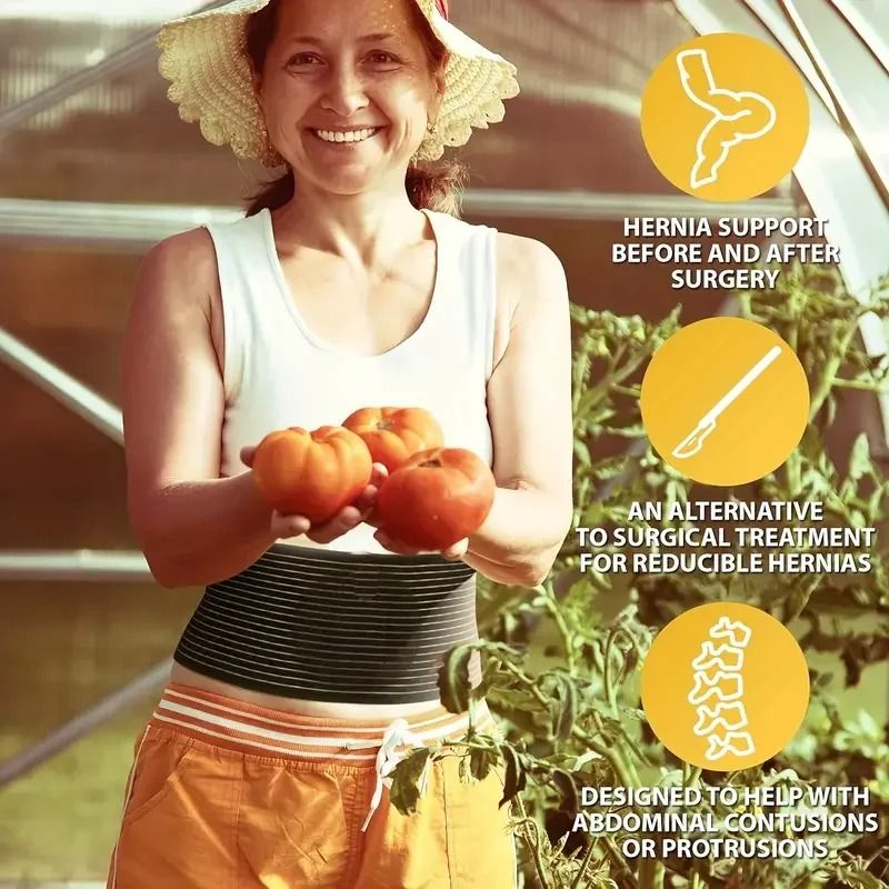 Professional Umbilical Hernia Support Belt Abdominal Binder 4