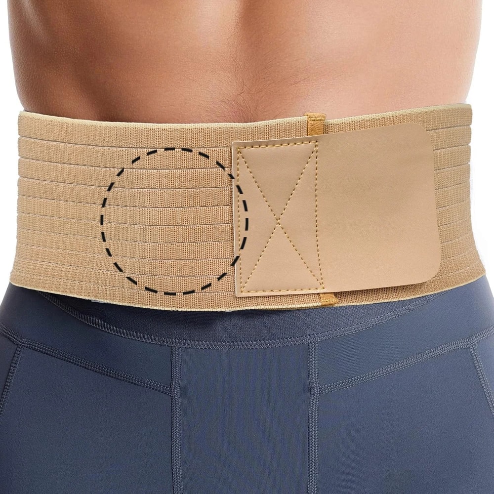 Professional Umbilical Hernia Support Belt Abdominal Binder 6
