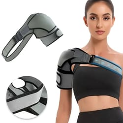 adjustable compression shoulder brace support sleeve