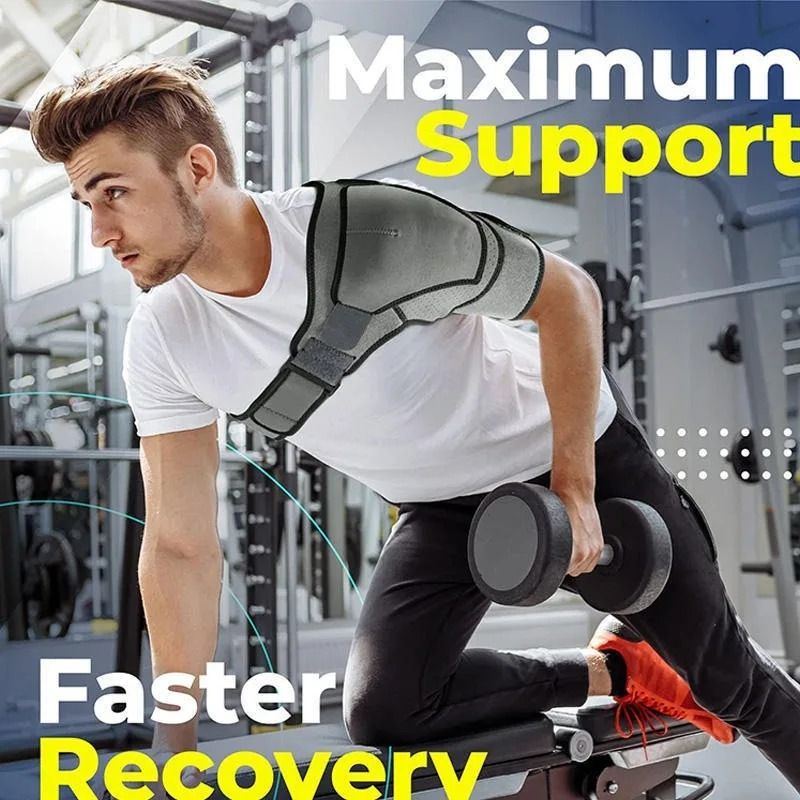 Adjustable Compression Shoulder Brace Support Sleeve 1