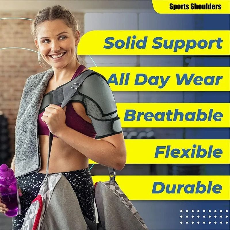 Adjustable Compression Shoulder Brace Support Sleeve 2