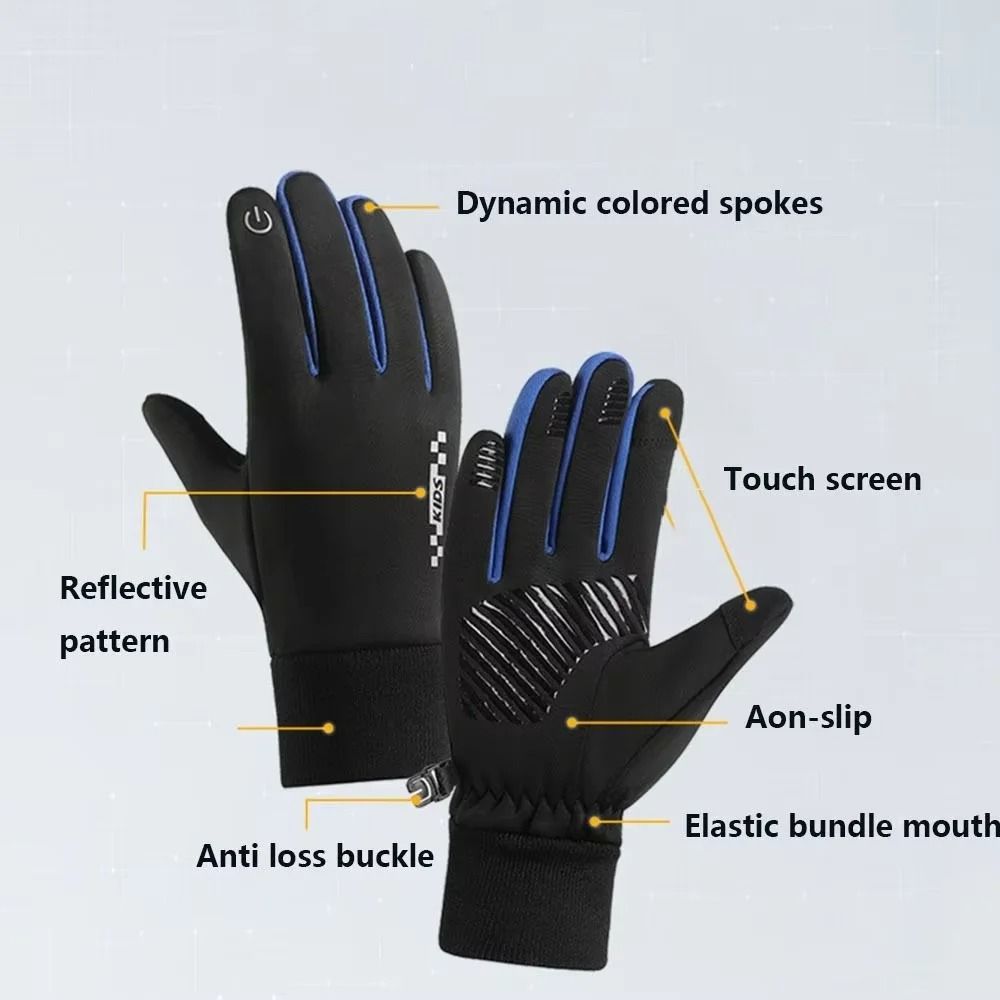 Professional Youngsters Winter Tactical Riding Gloves 2