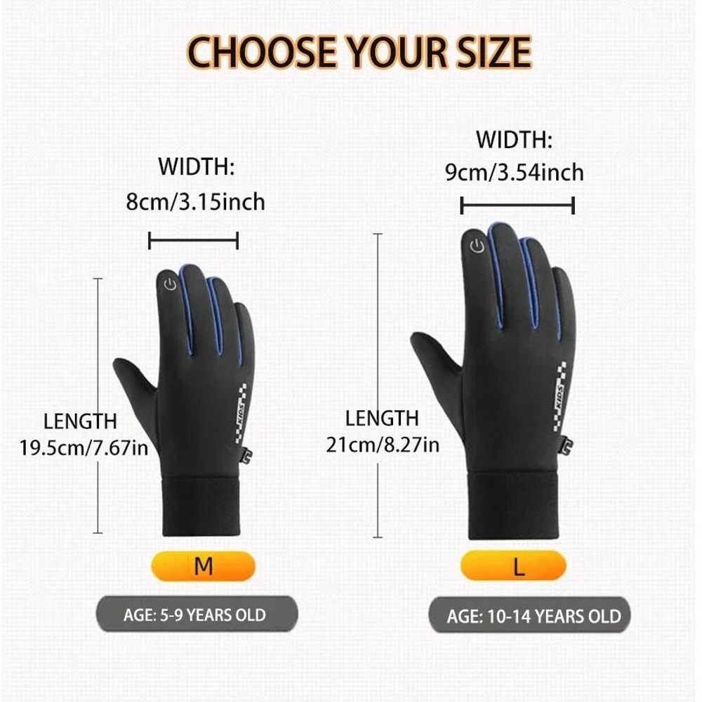 Professional Youngsters Winter Tactical Riding Gloves 3