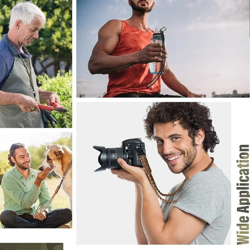 HeavyDuty Tactical Paracord Lanyard Keychain 5