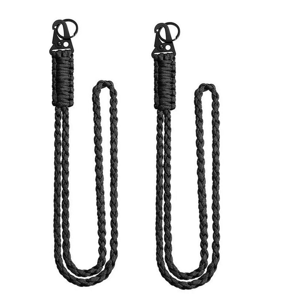 HeavyDuty Tactical Paracord Lanyard Keychain 6