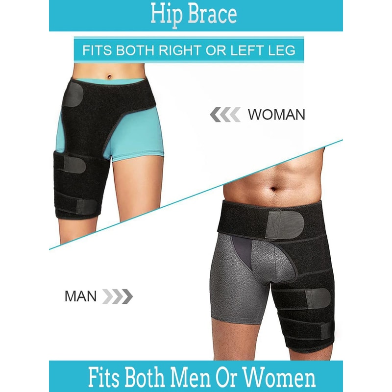 Professional Hip And Thigh Compression Support Wrap 4