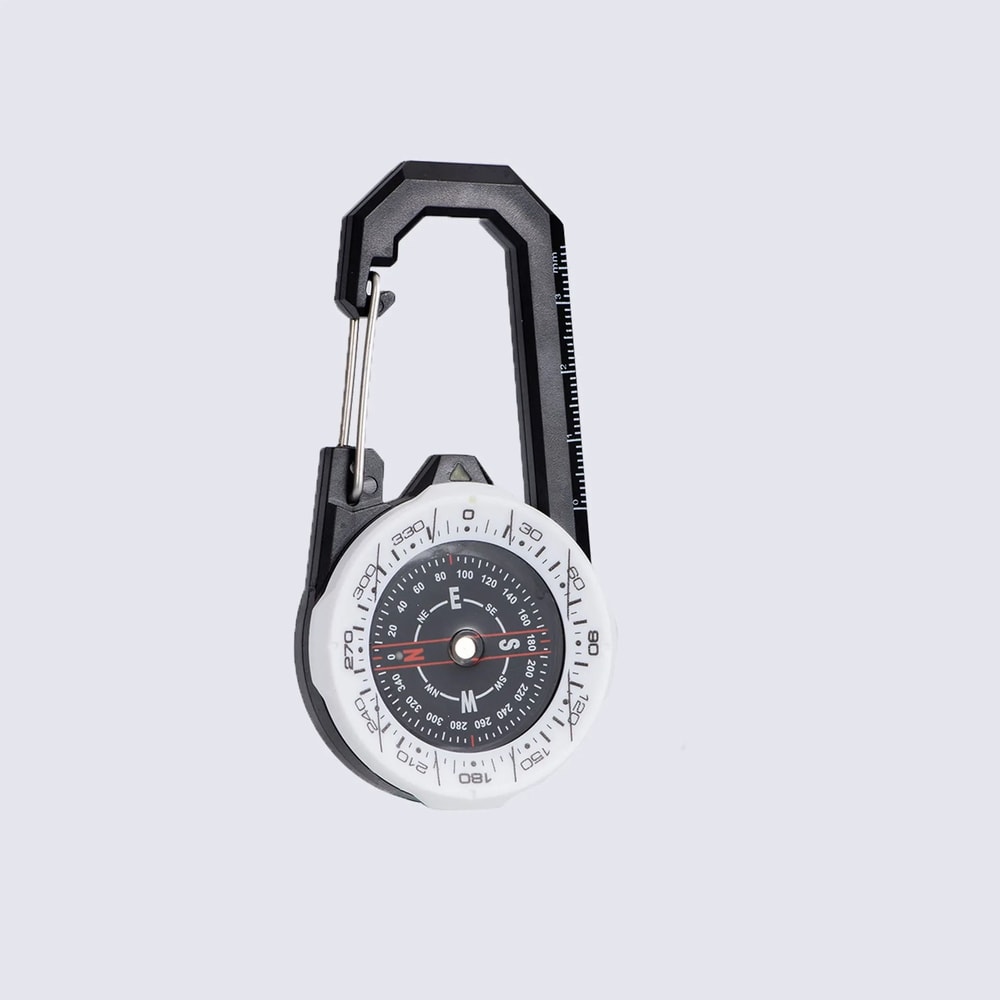 Waterproof Tactical Carabiner Compass Guide 6