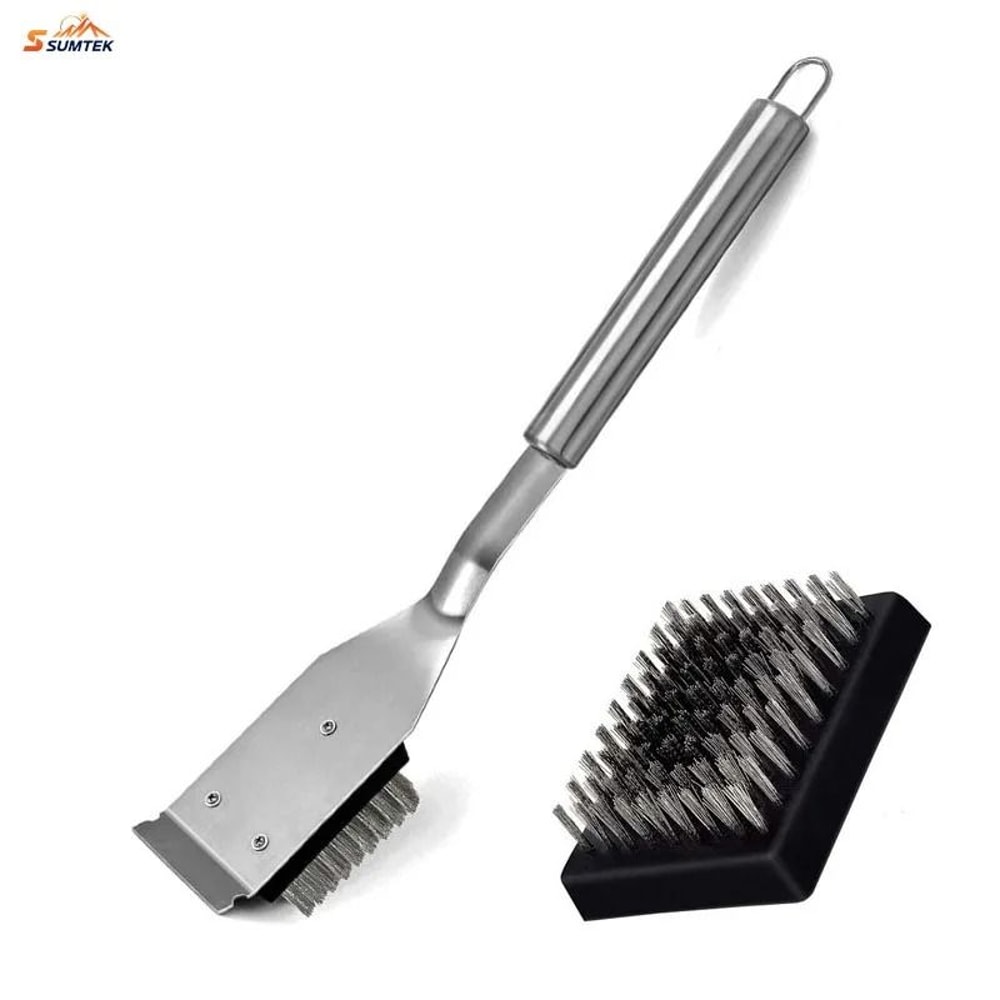 IndustrialStandard 165 BBQ Grill Brush And Scraper 0