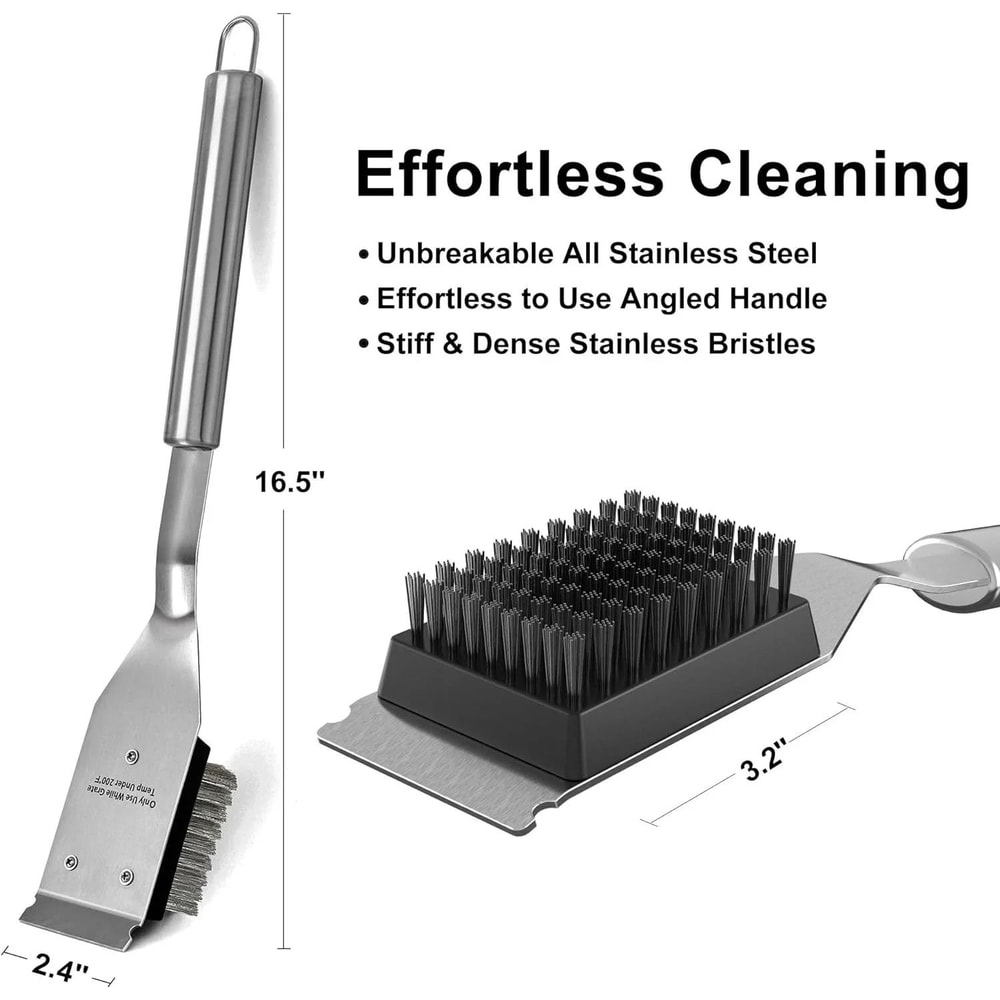 IndustrialStandard 165 BBQ Grill Brush And Scraper 1