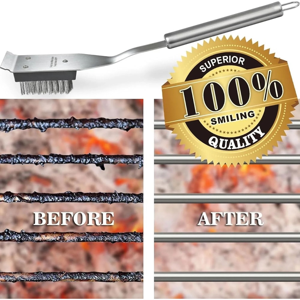 IndustrialStandard 165 BBQ Grill Brush And Scraper 5