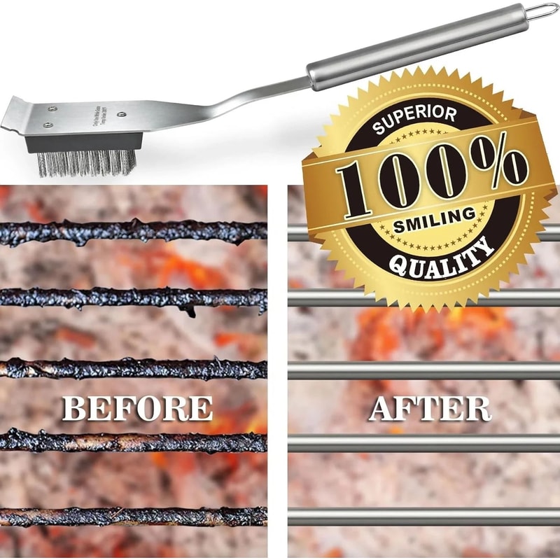 IndustrialStandard 165 BBQ Grill Brush And Scraper 5