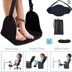 professional portable travel footrest with detachable support plate