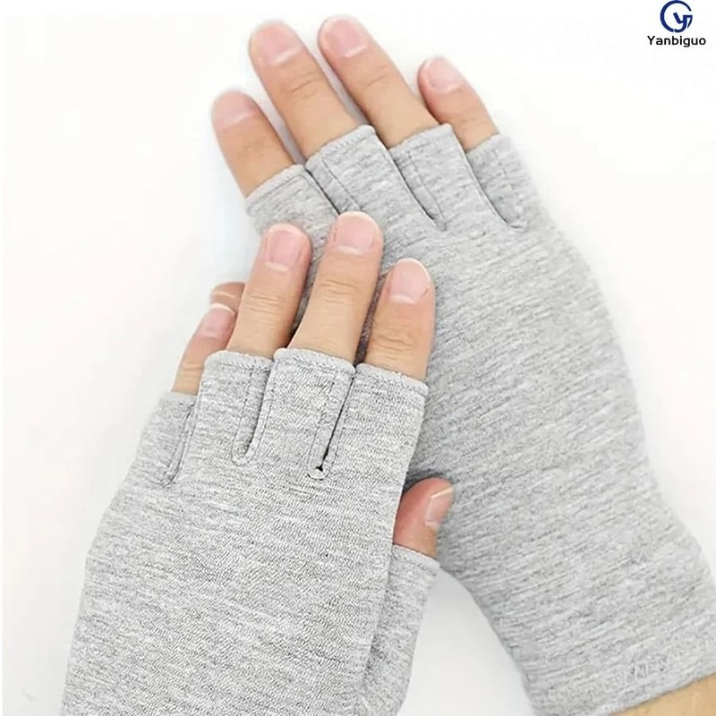Premium Bamboo Fiber Arthritis Compression Gloves 0