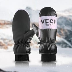professional winter thermal performance ski mittens