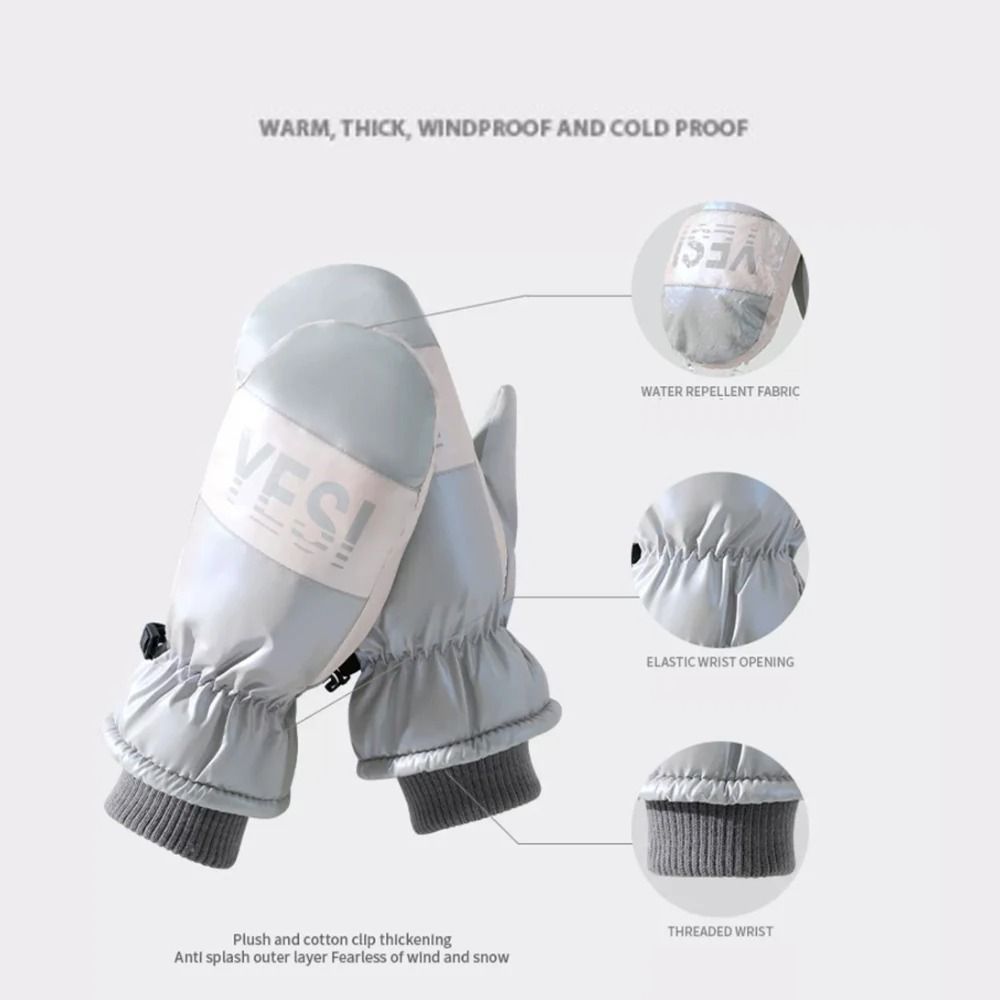 Professional Winter Thermal Performance Ski Mittens 1