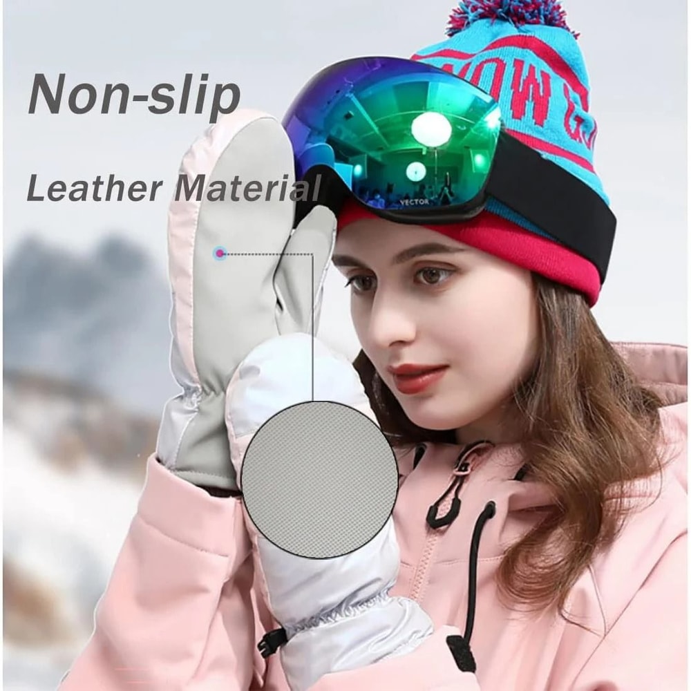 Professional Winter Thermal Performance Ski Mittens 4
