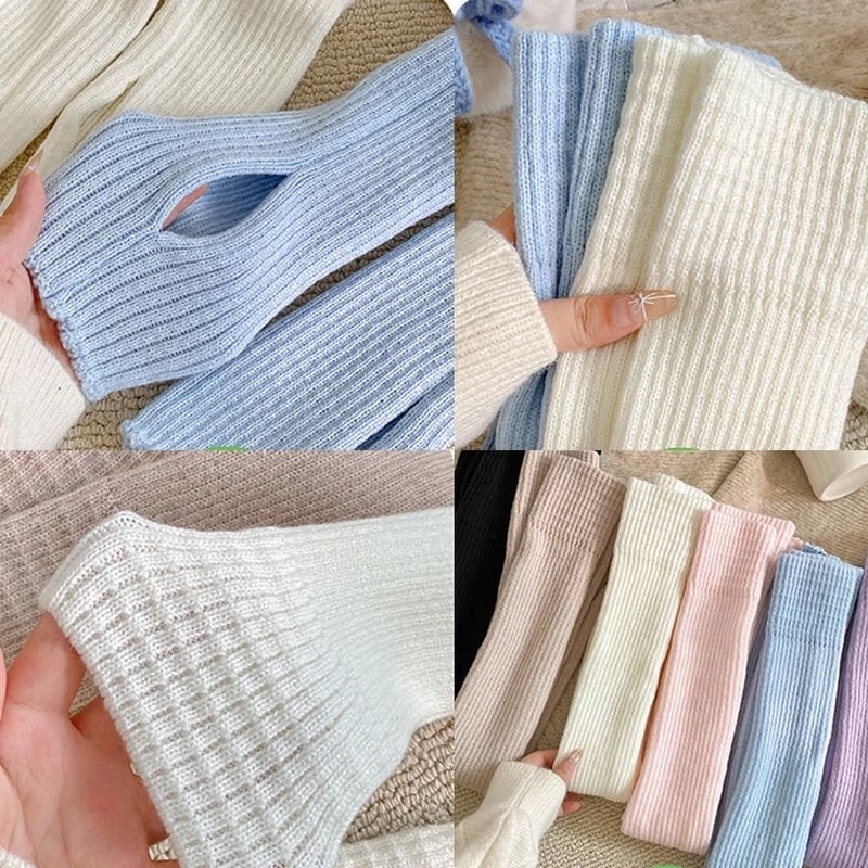 Four Seasons Long Stirrup Yoga Leg Warmers 1