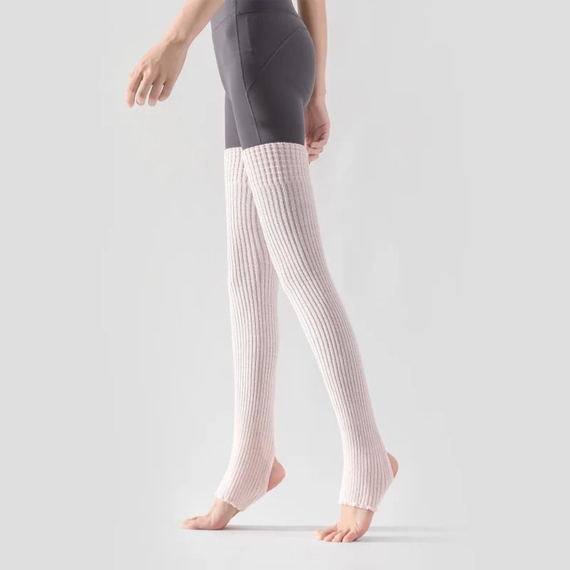 Four Seasons Long Stirrup Yoga Leg Warmers 8