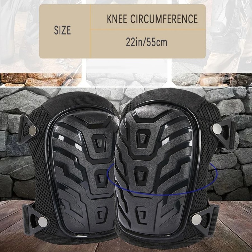 HeavyDuty Work Knee Pads With Gel Cushioning 1