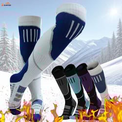 industrial-standard thick cotton thermal ski socks