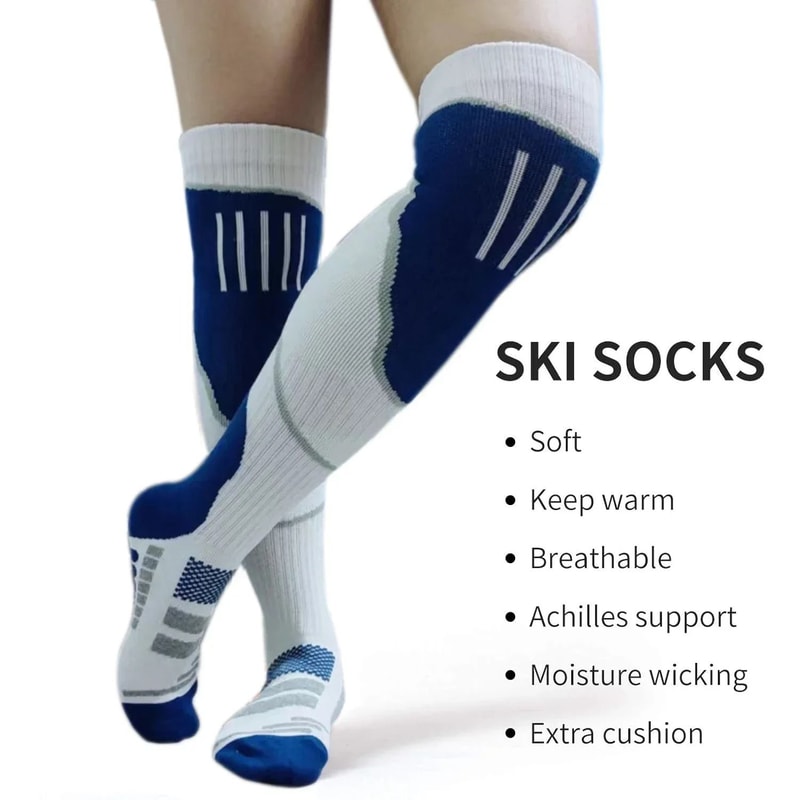 IndustrialStandard Thick Cotton Thermal Ski Socks 3