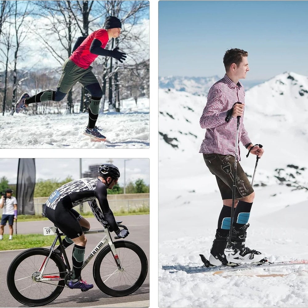 IndustrialStandard Thick Cotton Thermal Ski Socks 5