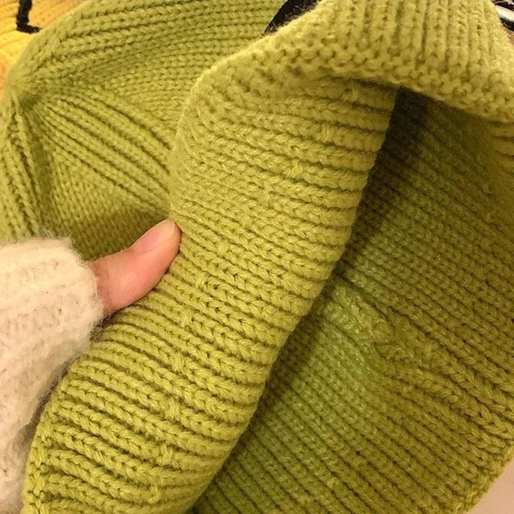 Big Eyes Cartoon Ear Protection Hat 3