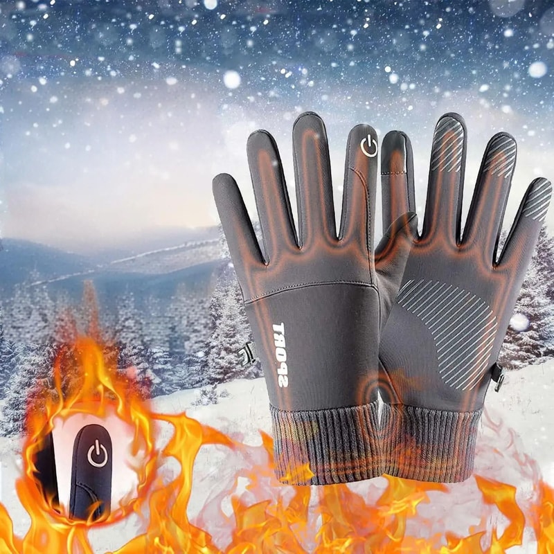 HighPerformance Mens Winter Touchscreen Gloves 0