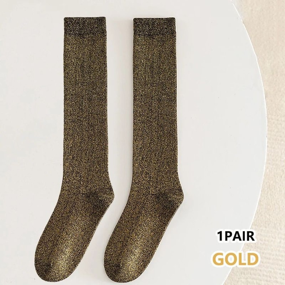 Glitter Slouch Sparkle Scrunch Socks 9