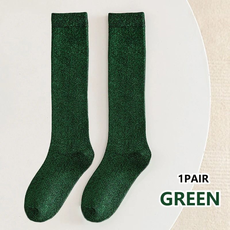 Glitter Slouch Sparkle Scrunch Socks 10