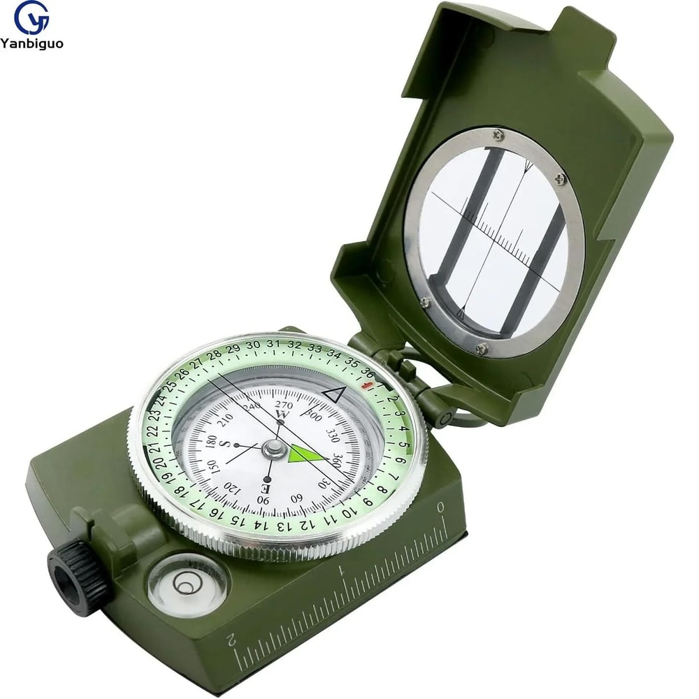 IndustrialStandard Waterproof Navigation Survival Compass 0