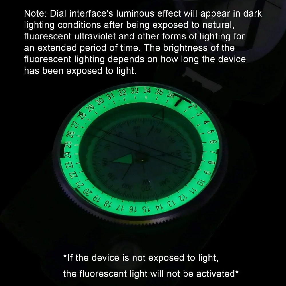 IndustrialStandard Waterproof Navigation Survival Compass 1